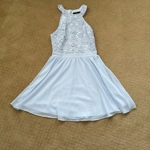 Cute light blue dress!